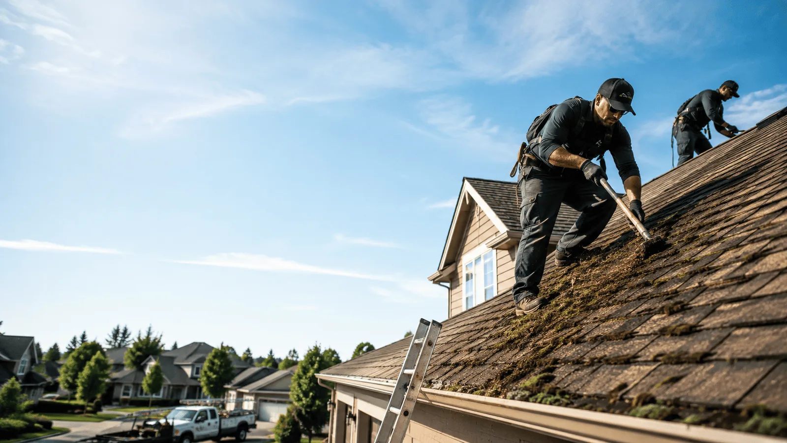 Roof Moss Removal in Mills, PA near me